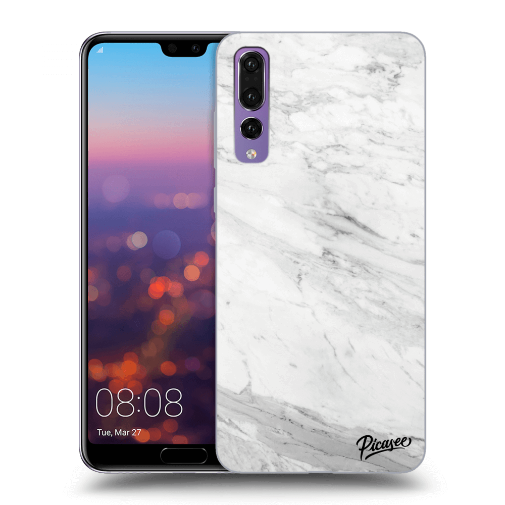 Picasee ULTIMATE CASE za Huawei P20 Pro - White marble