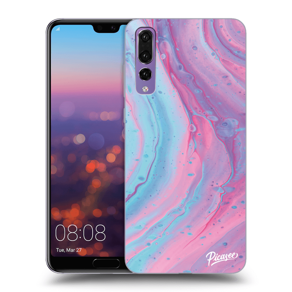 Picasee ULTIMATE CASE za Huawei P20 Pro - Pink liquid