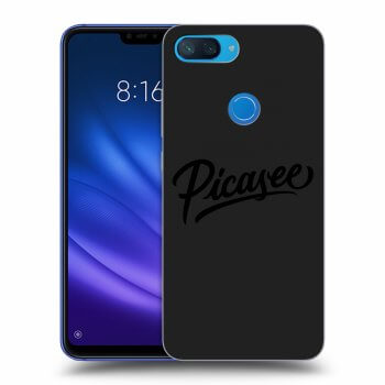 Picasee silikonski črni ovitek za Xiaomi Mi 8 Lite - Picasee - black