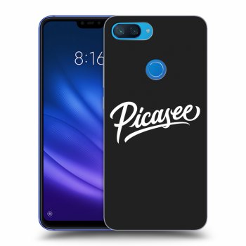 Picasee silikonski črni ovitek za Xiaomi Mi 8 Lite - Picasee - White