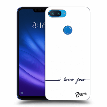 Ovitek za Xiaomi Mi 8 Lite - I love you