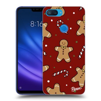 Picasee silikonski črni ovitek za Xiaomi Mi 8 Lite - Gingerbread 2