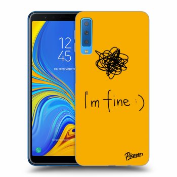 Ovitek za Samsung Galaxy A7 2018 A750F - I am fine