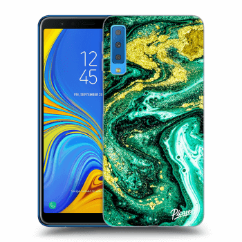 Ovitek za Samsung Galaxy A7 2018 A750F - Green Gold