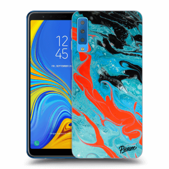 Ovitek za Samsung Galaxy A7 2018 A750F - Blue Magma