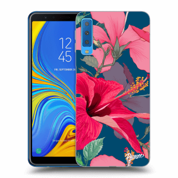 Ovitek za Samsung Galaxy A7 2018 A750F - Hibiscus