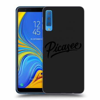 Picasee silikonski črni ovitek za Samsung Galaxy A7 2018 A750F - Picasee - black