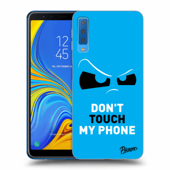 Ovitek za Samsung Galaxy A7 2018 A750F - Cloudy Eye - Blue
