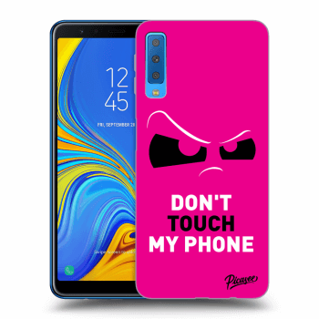 Ovitek za Samsung Galaxy A7 2018 A750F - Cloudy Eye - Pink