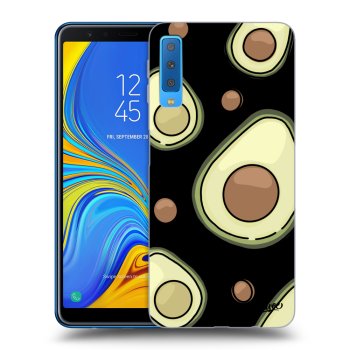Picasee silikonski črni ovitek za Samsung Galaxy A7 2018 A750F - Avocado