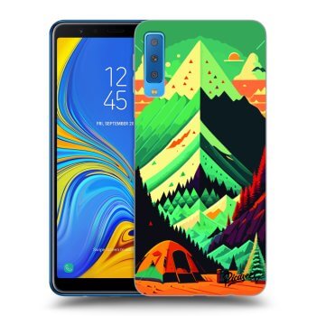 Picasee silikonski prozorni ovitek za Samsung Galaxy A7 2018 A750F - Whistler