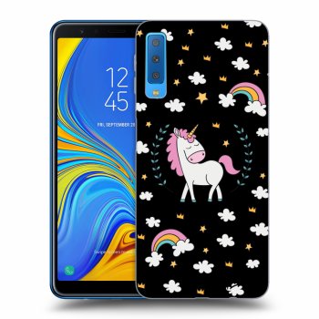 Ovitek za Samsung Galaxy A7 2018 A750F - Unicorn star heaven