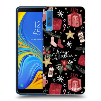 Ovitek za Samsung Galaxy A7 2018 A750F - Christmas