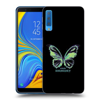 Ovitek za Samsung Galaxy A7 2018 A750F - Diamanty Blue