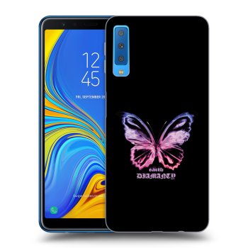 Ovitek za Samsung Galaxy A7 2018 A750F - Diamanty Purple
