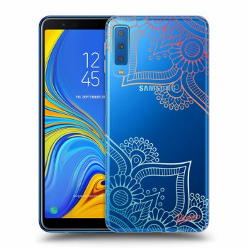 Ovitek za Samsung Galaxy A7 2018 A750F - Flowers pattern