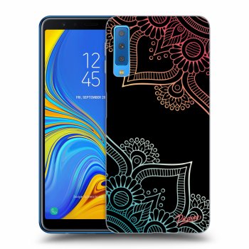 Ovitek za Samsung Galaxy A7 2018 A750F - Flowers pattern