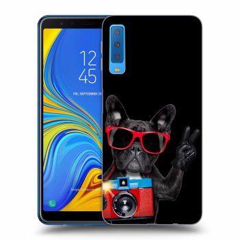 Ovitek za Samsung Galaxy A7 2018 A750F - French Bulldog
