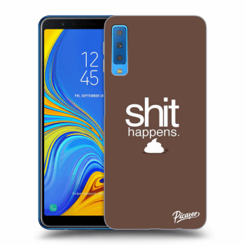 Ovitek za Samsung Galaxy A7 2018 A750F - Shit happens
