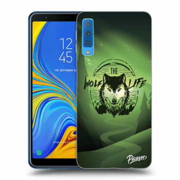 Ovitek za Samsung Galaxy A7 2018 A750F - Wolf life