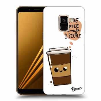 Ovitek za Samsung Galaxy A8 2018 A530F - Cute coffee