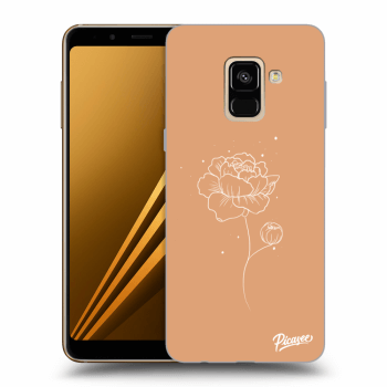 Ovitek za Samsung Galaxy A8 2018 A530F - Peonies