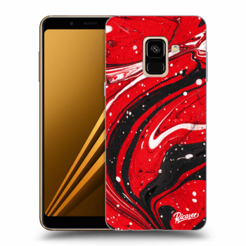 Ovitek za Samsung Galaxy A8 2018 A530F - Red black