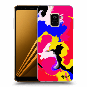 Ovitek za Samsung Galaxy A8 2018 A530F - Watercolor