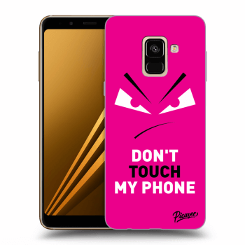 Ovitek za Samsung Galaxy A8 2018 A530F - Evil Eye - Pink