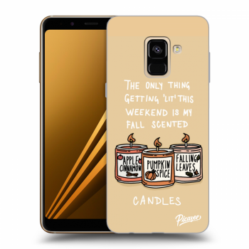 Ovitek za Samsung Galaxy A8 2018 A530F - Candles