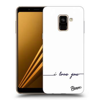 Ovitek za Samsung Galaxy A8 2018 A530F - I love you