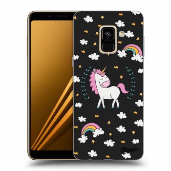 Ovitek za Samsung Galaxy A8 2018 A530F - Unicorn star heaven