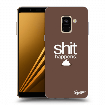 Ovitek za Samsung Galaxy A8 2018 A530F - Shit happens