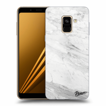Ovitek za Samsung Galaxy A8 2018 A530F - White marble