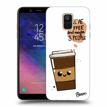 Ovitek za Samsung Galaxy A6 A600F - Cute coffee