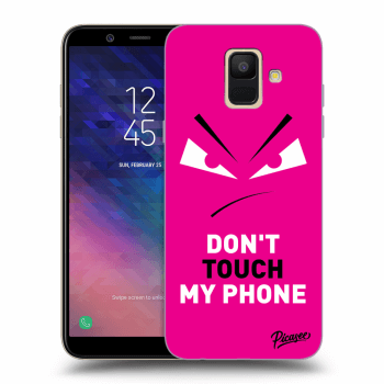 Ovitek za Samsung Galaxy A6 A600F - Evil Eye - Pink