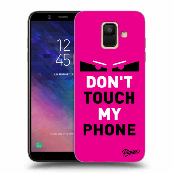 Ovitek za Samsung Galaxy A6 A600F - Shadow Eye - Pink