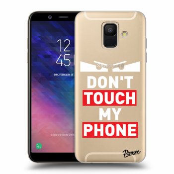 Ovitek za Samsung Galaxy A6 A600F - Shadow Eye - Transparent