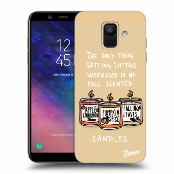 Ovitek za Samsung Galaxy A6 A600F - Candles