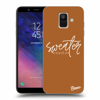 Ovitek za Samsung Galaxy A6 A600F - Sweater weather