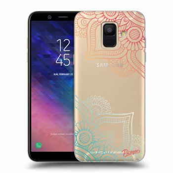Ovitek za Samsung Galaxy A6 A600F - Flowers pattern