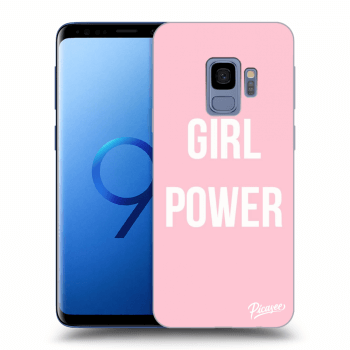 Picasee silikonski črni ovitek za Samsung Galaxy S9 G960F - Girl power