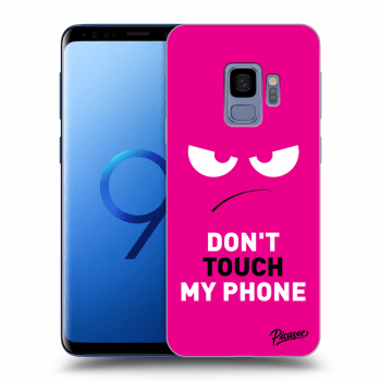 Ovitek za Samsung Galaxy S9 G960F - Angry Eyes - Pink