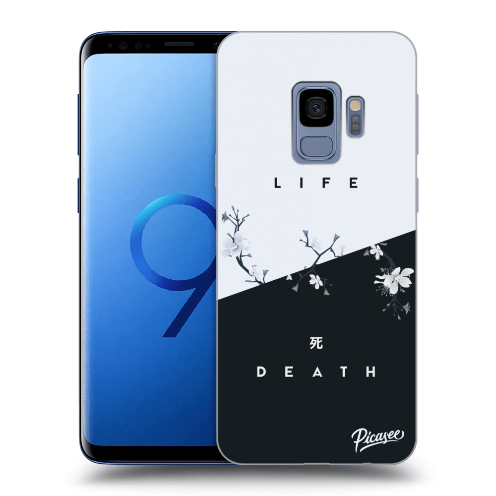 Picasee silikonski črni ovitek za Samsung Galaxy S9 G960F - Life - Death