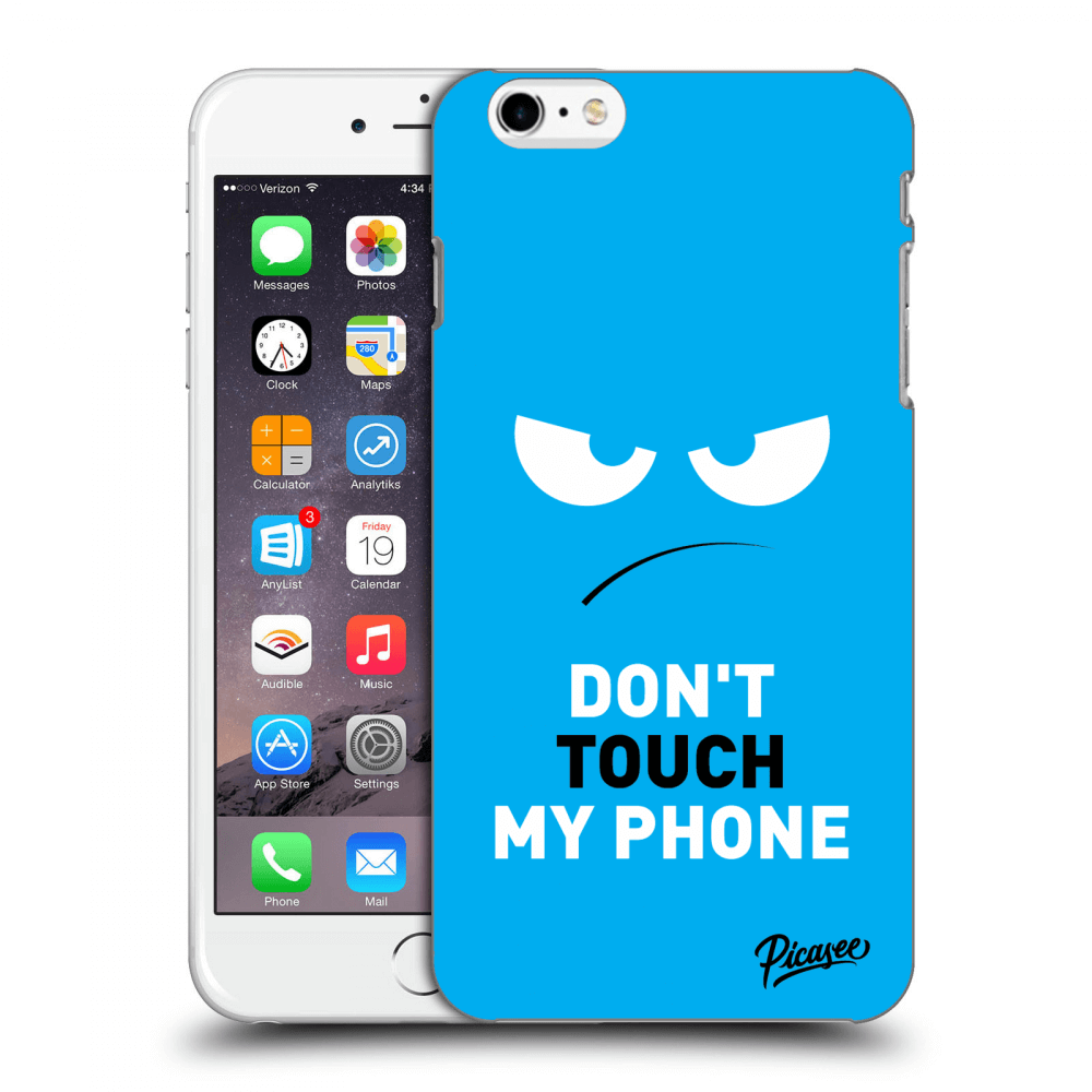Picasee ULTIMATE CASE za Apple iPhone 6 Plus/6S Plus - Angry Eyes - Blue