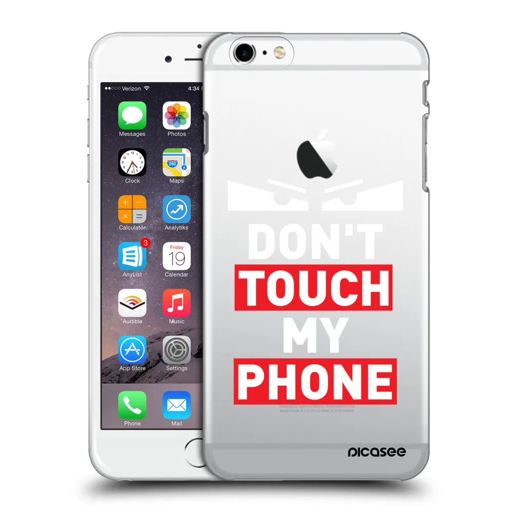 Picasee silikonski prozorni ovitek za Apple iPhone 6 Plus/6S Plus - Shadow Eye - Transparent