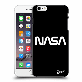 Picasee silikonski črni ovitek za Apple iPhone 6 Plus/6S Plus - NASA Basic