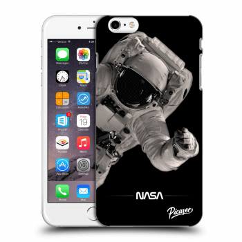 Picasee silikonski črni ovitek za Apple iPhone 6 Plus/6S Plus - Astronaut Big