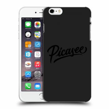 Picasee silikonski črni ovitek za Apple iPhone 6 Plus/6S Plus - Picasee - old logo - black
