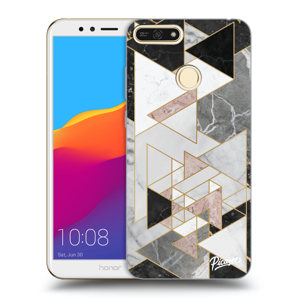 Picasee ULTIMATE CASE za Honor 7A - Light geometry